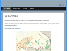 Tablet Screenshot of agedrup-info.dk